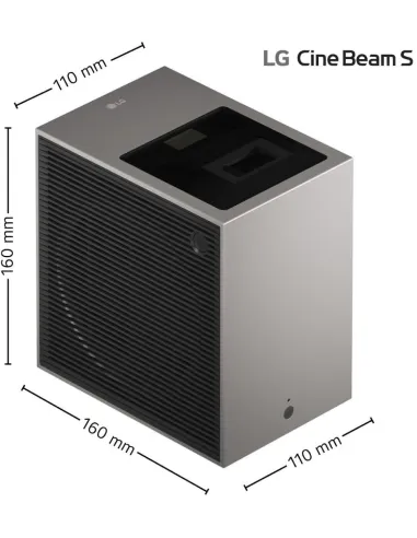 Proyector LG CineBeam S PU615U 4K Láser RGB y 500 Lúmenes
