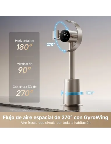 Dreame MF10 ventilador sin aspas con app, voz, mando y Wi-Fi