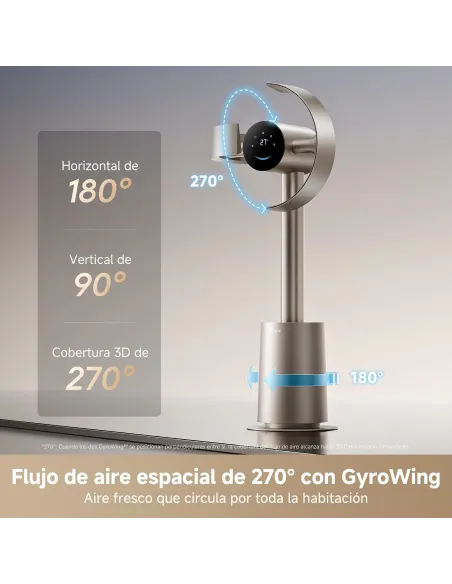 Dreame MF10 ventilador sin aspas con app, voz, mando y Wi-Fi