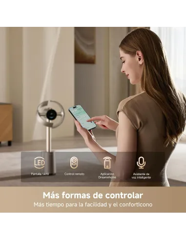 Dreame MF10 ventilador sin aspas con app, voz, mando y Wi-Fi