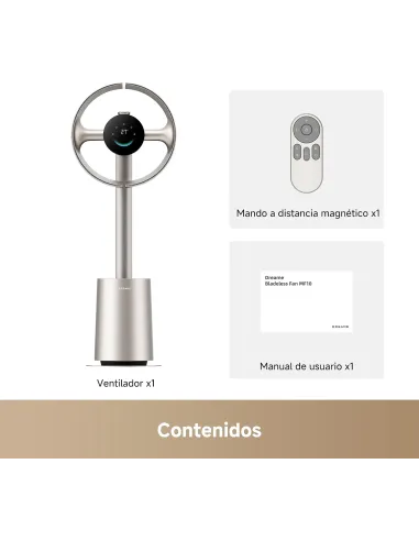 Dreame MF10 ventilador sin aspas con app, voz, mando y Wi-Fi