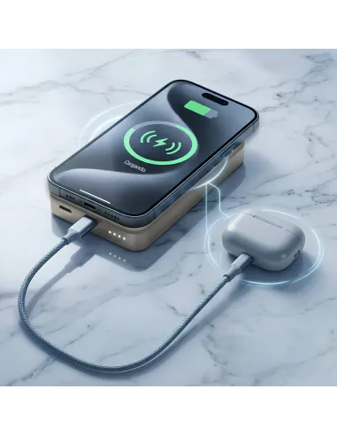 PowerBank Energy Sistem Magnetic Powerbank 10000mAh Graphite