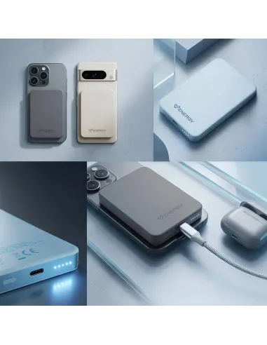 PowerBank Energy Sistem Magnetic Powerbank 10000mAh Graphite