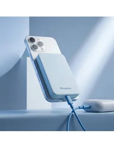 Energy Sistem Magnetic Powerbank 10000mAh Sky con carga dual