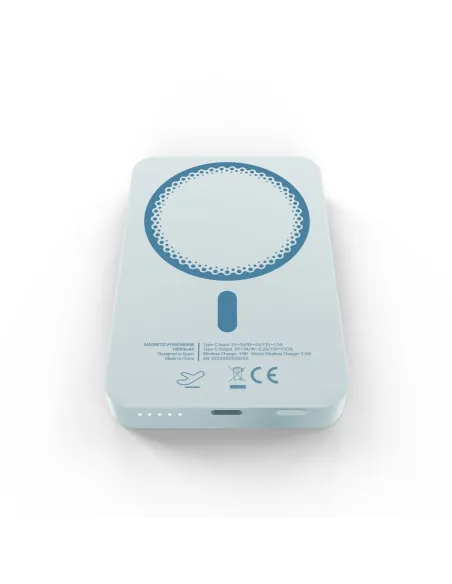 Energy Sistem Magnetic Powerbank 10000mAh Sky con carga dual