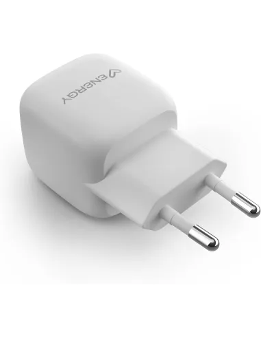 Energy Sistem 500901 Cargador GaN Blanco Compacto de 45 W