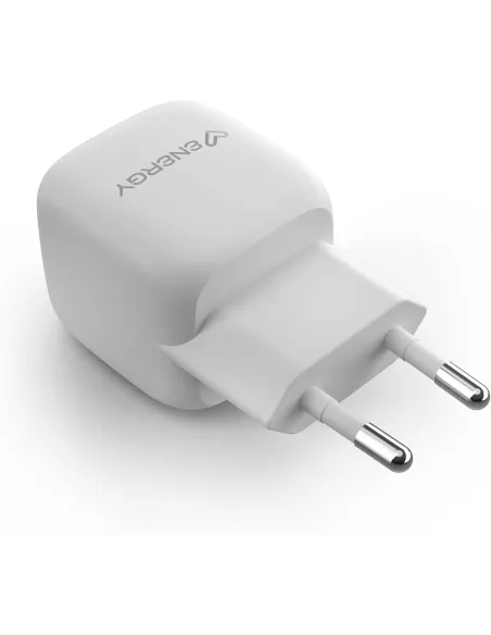 Energy Sistem 500901 Cargador GaN Blanco Compacto de 45 W