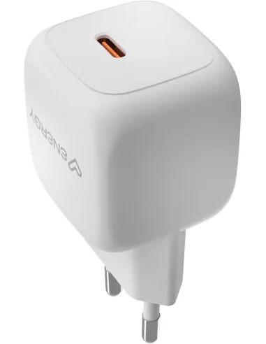 Cargador GaN Energy Sistem 500901 blanco compacto de 45 W
