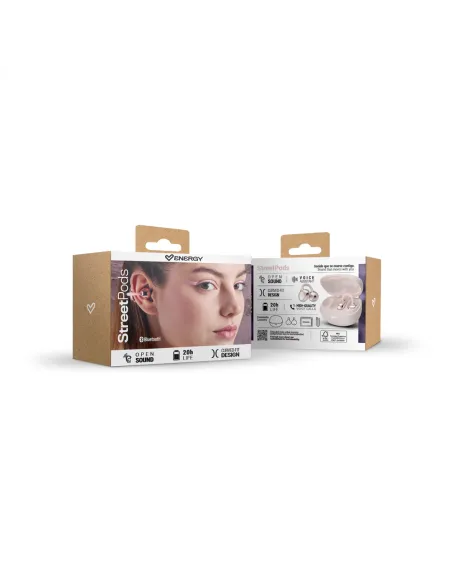 Auriculares Energy Sistem StreetPods Blush rosa