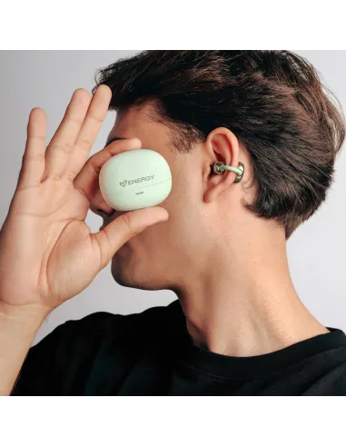 Auriculares Energy Sistem StreetPods Open Sound Leaf verde