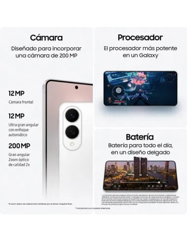 Samsung Galaxy S25 Edge 5G 12GB 256GB 6.7" Titanio Negro
