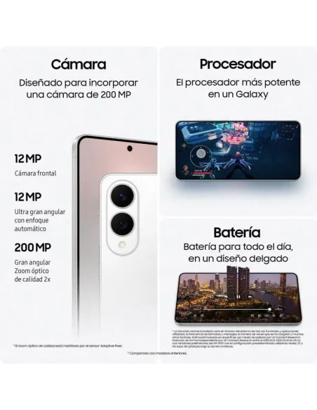 Samsung Galaxy S25 Edge 5G 12GB 256GB 6.7" Titanio Negro
