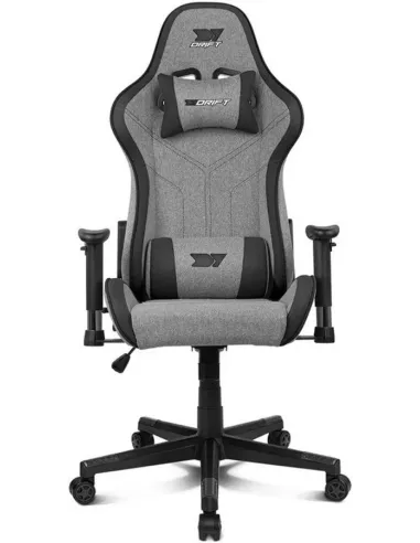 DRIFT Silla Gaming DR190 Tela Gris Oscuro
