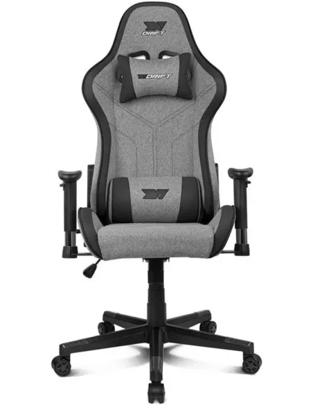 DRIFT Silla Gaming DR190 Tela Gris Oscuro