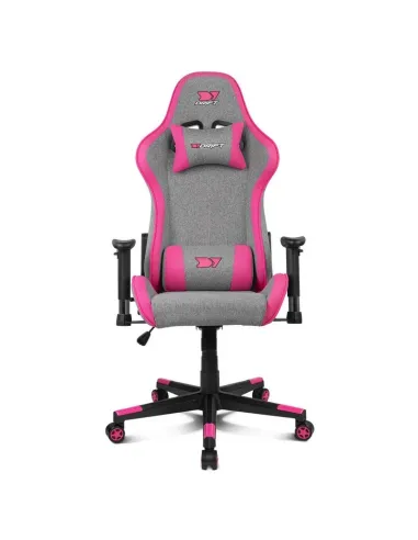 DRIFT DR190P Silla Gaming con Tela Rosa