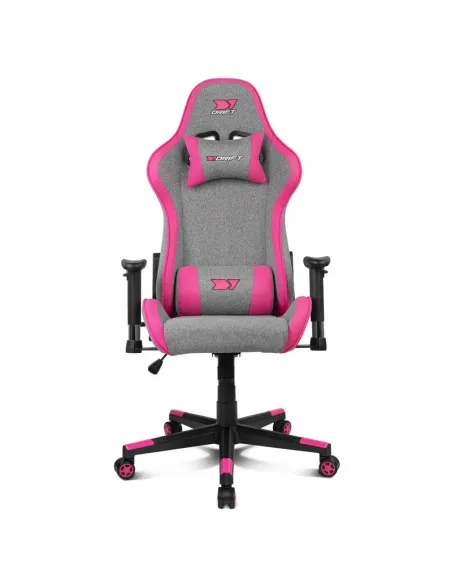 DRIFT DR190P Silla Gaming con Tela Rosa