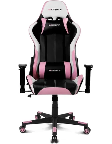 DRIFT DR220P Silla Gaming Tela Rosa