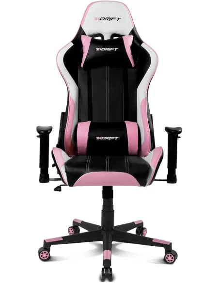 DRIFT DR220P Silla Gaming Tela Rosa