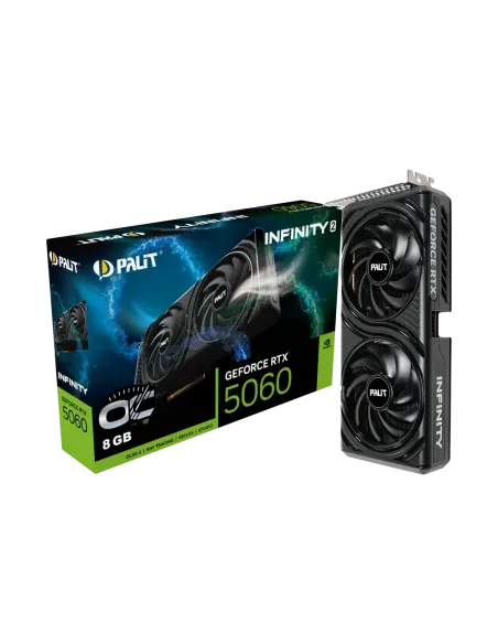 Palit GeForce RTX 5060 Infinity 2 OC 8GB GDDR7 Reflex 2 RTX AI DLSS4