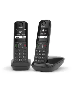 Gigaset AS690 Duo Pack de Teléfonos Inalámbricos Negros-1332904