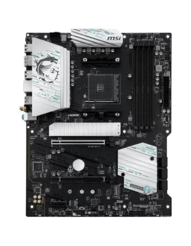 Placa base MSI B550 GAMING WIFI6E ATX AMD AM4 y dos M.2