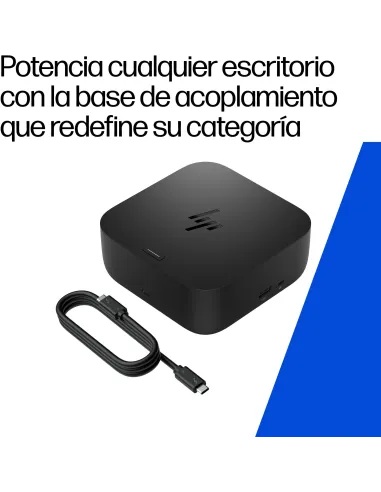 HP USB-C 100W G6 Dock: carga 100 W, 2,5GbE y 3 monitores