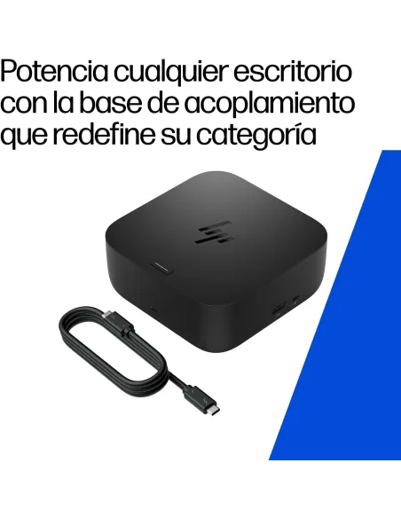 HP USB-C 100W G6 Dock: carga 100 W, 2,5GbE y 3 monitores