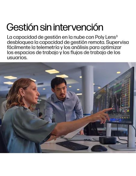 HP USB-C 100W G6 Dock: carga 100 W, 2,5GbE y 3 monitores