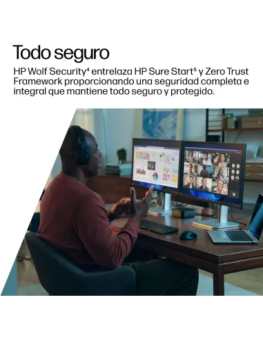 HP USB-C 100W G6 Dock: carga 100 W, 2,5GbE y 3 monitores