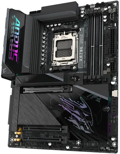 GIGABYTE X870E AORUS PRO X3D: Wi-Fi 7, 5GbE, USB4 y DDR5
