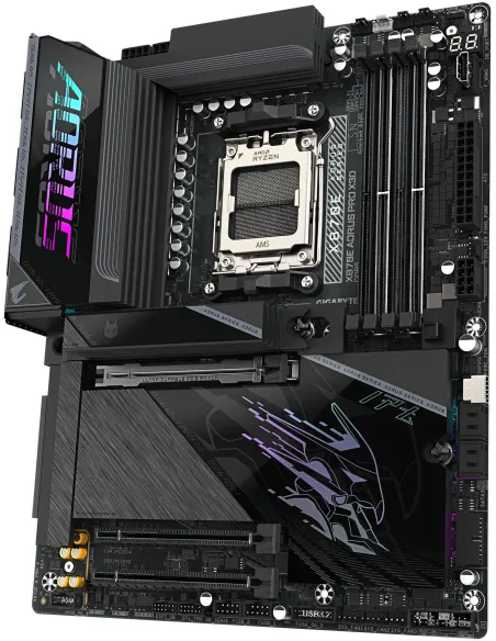 GIGABYTE X870E AORUS PRO X3D: Wi-Fi 7, 5GbE, USB4 y DDR5