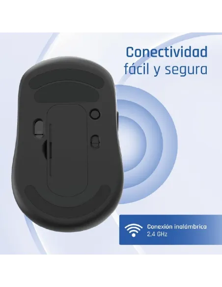 Ratón iggual NANO-OFFICE-6D Ratón inalámbrico con 1600 DPI