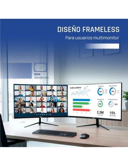 Monitor iggual ML27SMM IGG320792 de 27" FHD 120 Hz altavoces