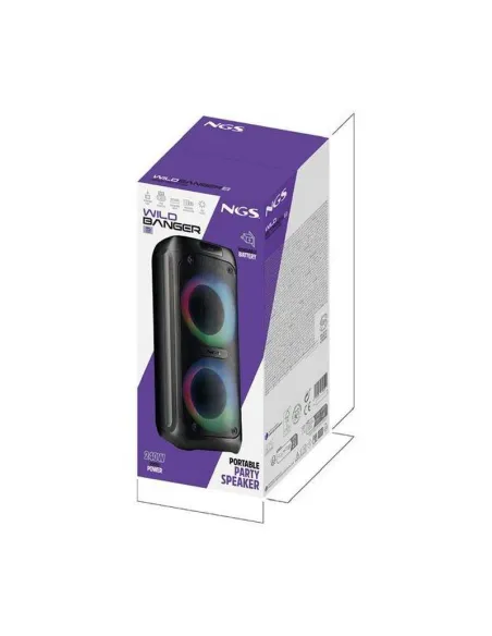 NGS Wildbanger3: altavoz Inalámbrico Bluetooth 240W con TWS