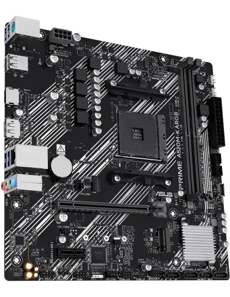 ASUS PRIME A520M-K ARGB: placa base AM4 micro-ATX A520 DDR4