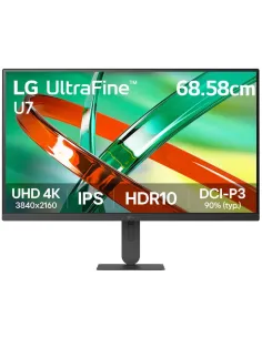 LG UltraFine 27U710B-B 27" UltraHD 4K 60Hz IPS HDR10 Ajuste de altura-1412117