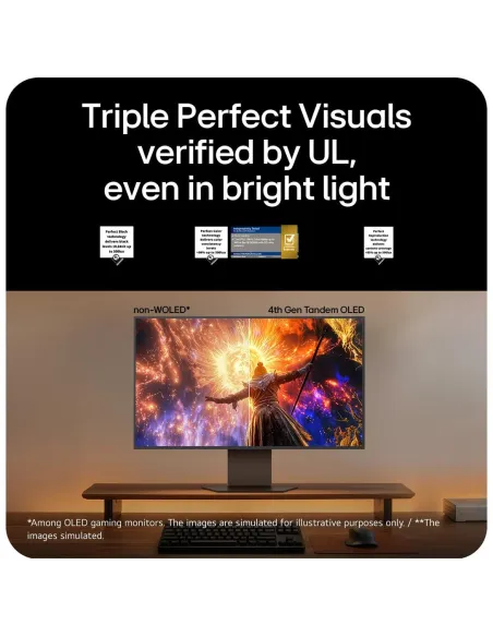 LG UltraGear 32GX870B-B: monitor OLED 32 pulgadas 4K 240 Hz