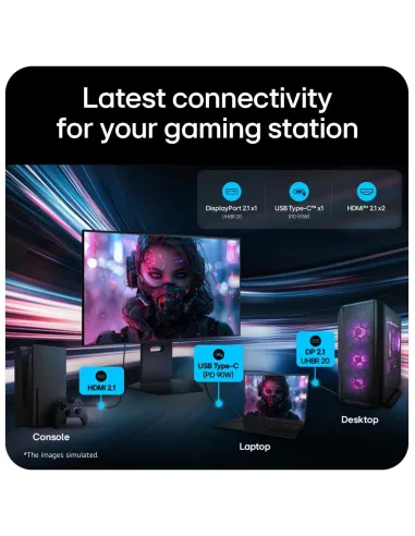 LG UltraGear 32GX870B-B: monitor OLED 32 pulgadas 4K 240 Hz