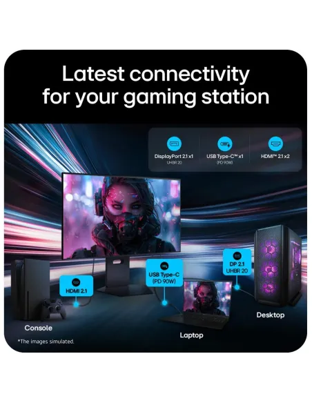 LG UltraGear 32GX870B-B: monitor OLED 32 pulgadas 4K 240 Hz