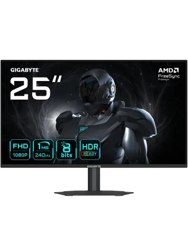 GIGABYTE G25F2A EK 24,5" FullHD 240Hz SS-IPS 1ms HDR10 FreeSync Premium
