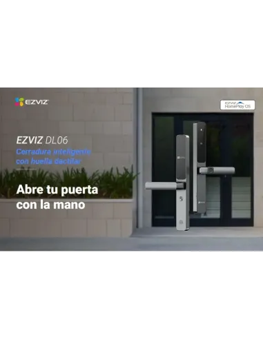 EZVIZ DL06 (CS-DL06-R100-WBCP-GR): cerradura Wi-Fi con app