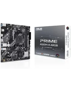 ASUS PRIME A520M-K ARGB AMD A520 AM4 DDR4 Micro ATX Gigabit RGB-1412519