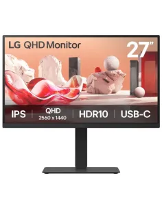 LG 27BA75QB-B 27" IPS QHD 100Hz HDR Altavoces Altura Ajustable USB-C-1412121
