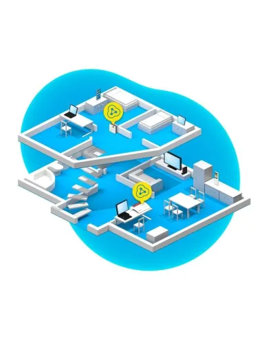 Repetidor Wi-Fi 6 Fritz Repeater 1200 AX 20003192 con Mesh