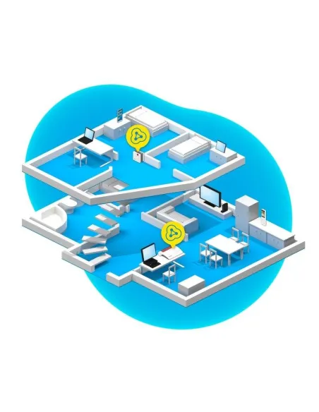 Repetidor Wi-Fi 6 Fritz Repeater 1200 AX 20003192 con Mesh