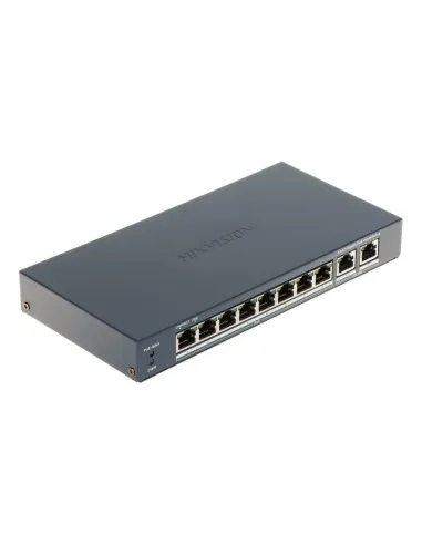 Switch PoE Hikvision DS-3E1510P-EI/M 8+2 Gigabit 60W CCTV