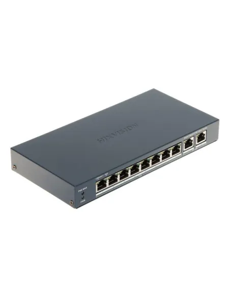 Switch PoE Hikvision DS-3E1510P-EI/M 8+2 Gigabit 60W CCTV