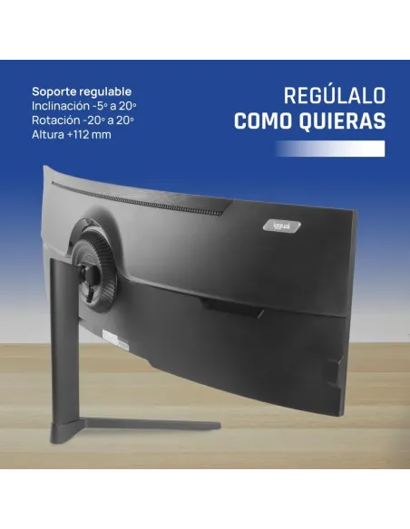 Monitor iggual IGG320679 49" DQHD 240Hz USB-C 90W VA HDR