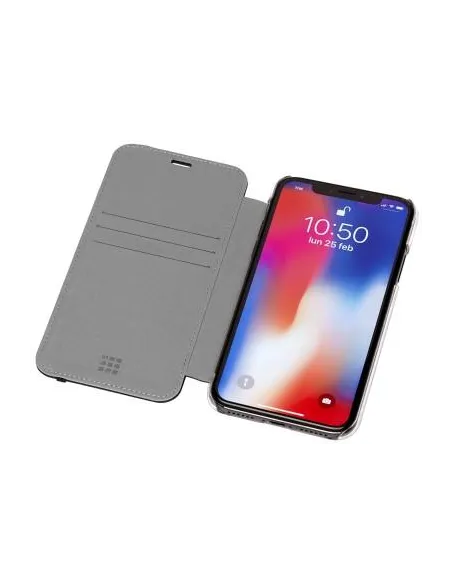 Moleskine Funda Tipo Libre para iPhone XS Max Transparente