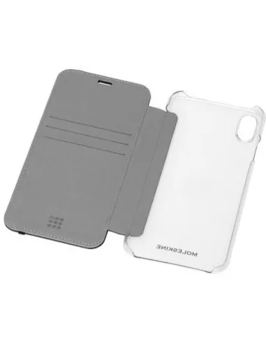 Moleskine Funda Tipo Libre para iPhone XS Max Transparente